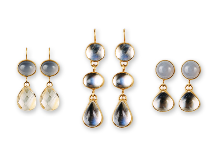 Single, Diamond and Triple Drop Studs